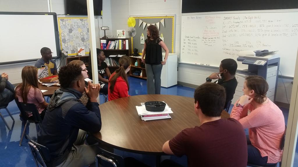 courtwrightmr's tweet photo. Catawba alumnus @MrsBatesHDES facilitating BL discussion with current Catawba students. @FITinEDU @MsCraven23 @ProfBosch @catawbaprez https://t.co/cCVVjsXFXy