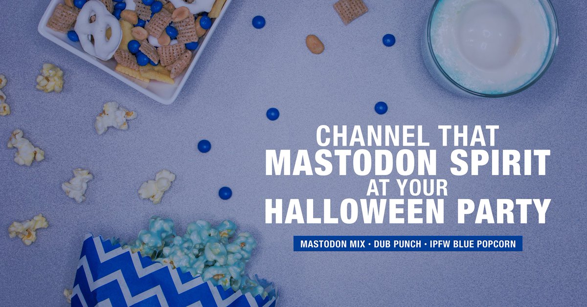 purduefw's tweet photo. Here are a few ways you can Channel That Mastodon Spirit at Your #Halloween Party https://t.co/uazHh61bJR #InsideIPFW https://t.co/NwQvbPsF7w