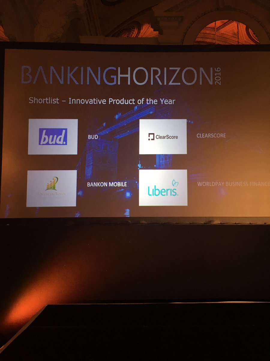 bankinghorizon's tweet photo. Our 4 nominees for the Innovative Product of the Year Award! https://t.co/G2G5watuXk