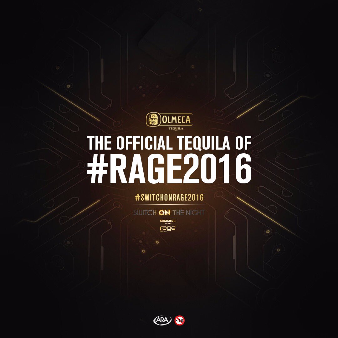 OlmecaTequilaSA's tweet photo. When you spend an entire year waiting for one party, you know it's going to be good 👏🏽👏🏽👏🏽🎉🎉🎉#SwitchOnRage2016 https://t.co/zpeYYvasOt