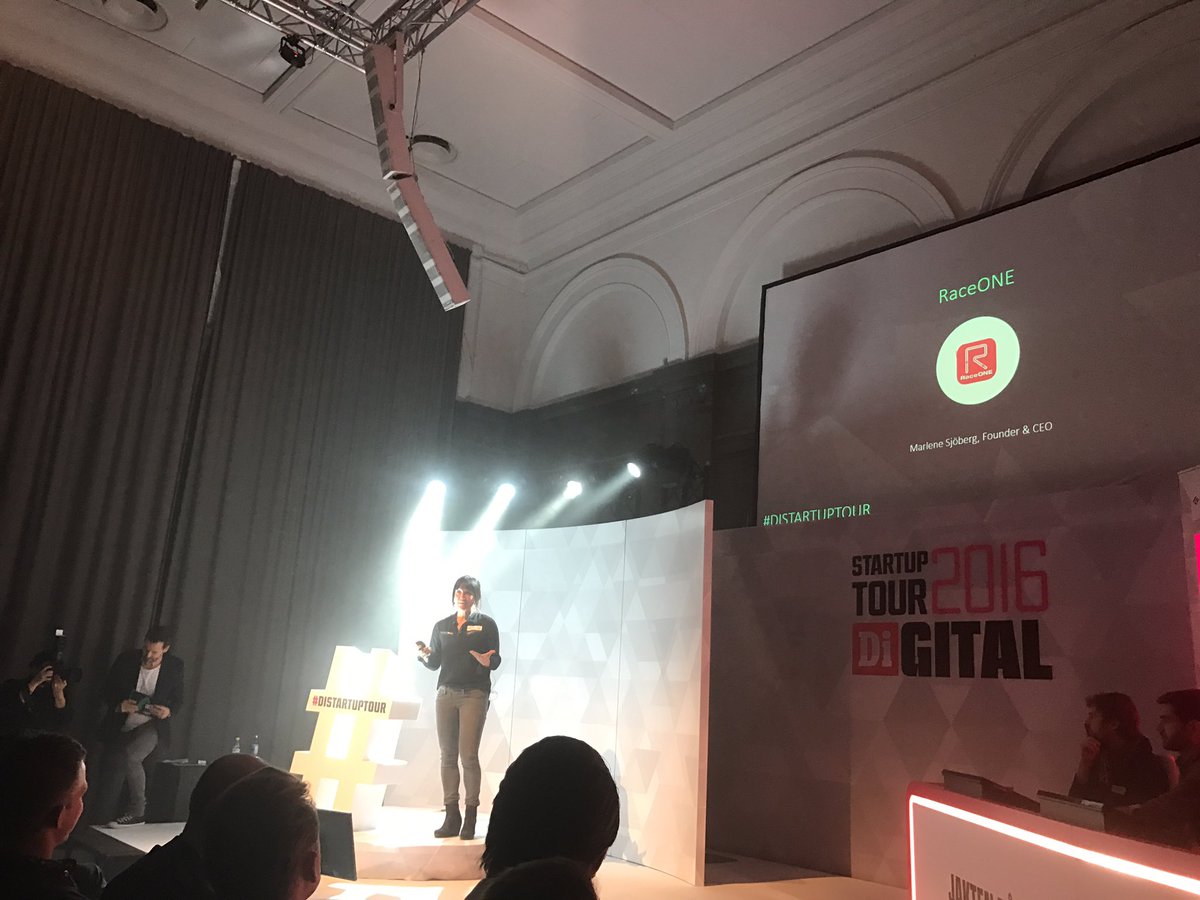 <a href="/MarreSj/">Marlene Sjöberg</a> f. <a href="/RaceONEapp/">RaceONE</a> 60.000 nöjda användare &amp; 250 lopp #delakänslan #chalmersventures #distartuptour #gbgtech