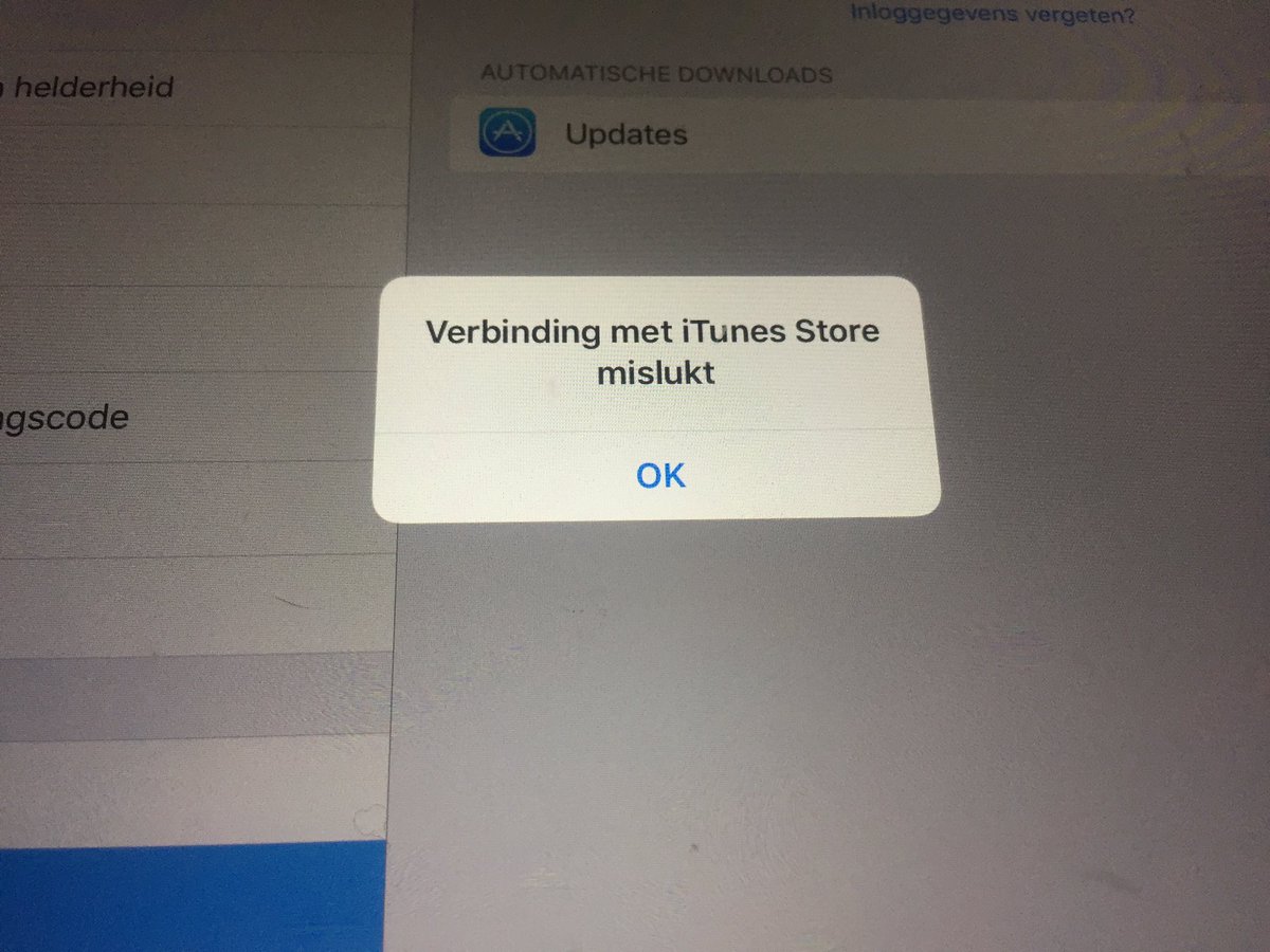 073Ilse's tweet image. Help! Al dagen deze melding op iPad. Wachtwoord is goed want werkt wel op iPhone! Wie heeft de gouden tip? #apple #itunes #appstoreproblems