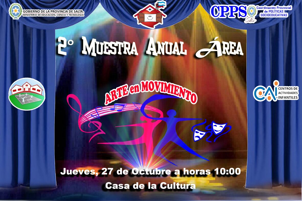 Se viene ...se viene Muestra Anual #ArteEnMovimiento #VamosPorMásNiñosFelices <a href="/aniberruezo/">analia berruezo</a> <a href="/fguillesaavedra/">GUILLERMO SAAVEDRA</a> <a href="/patriciapinasco/">Patricia Pinasco</a> <a href="/artydance23/">Gilda Rodríguez</a>