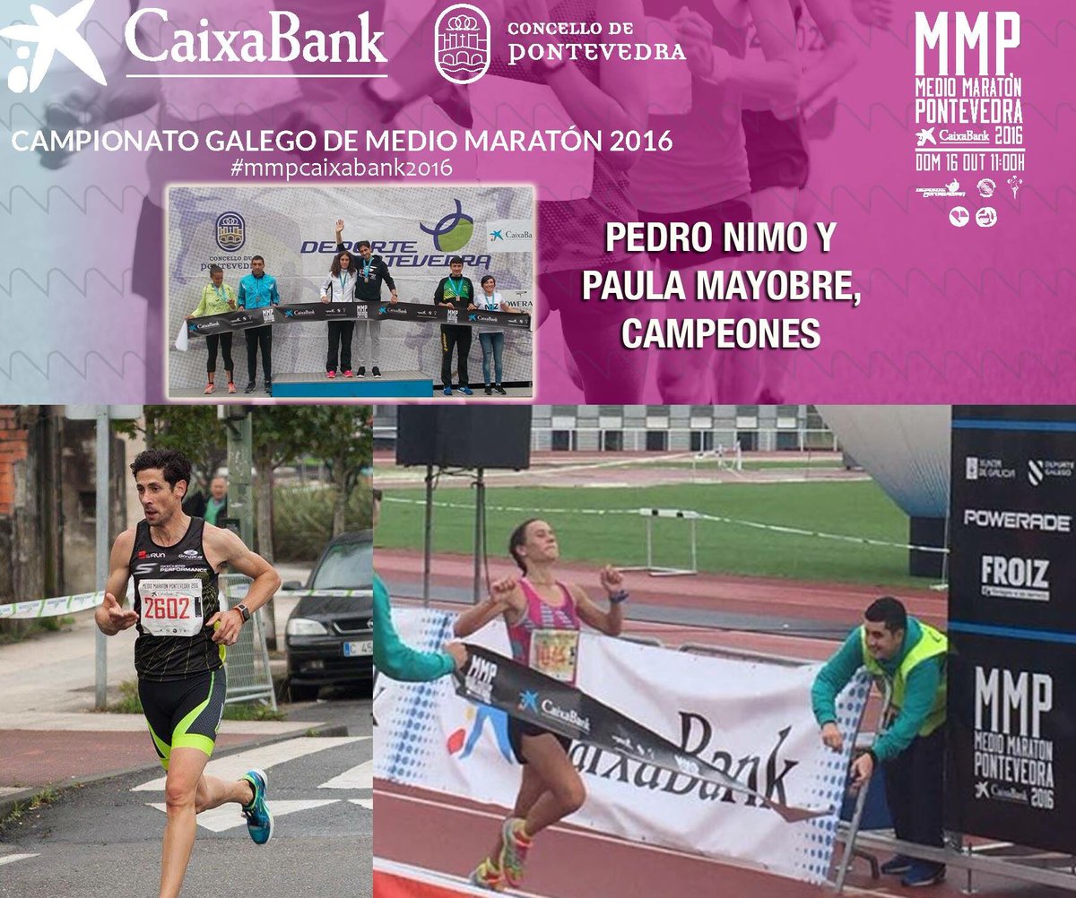 PaulaMayobre's tweet photo. Gracias @runonline_ por el montaje #campeonesgallegos #mediamaraton @atletismogalego #running @Pedro_Nimo #correr #disfrutar #serfelices https://t.co/Yvq4FQEJZ6