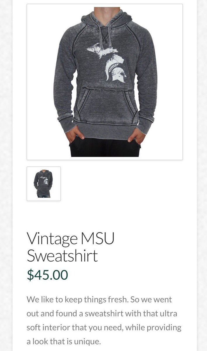 StateLineTees's tweet photo. After selling out in #EastLansing the other week, we now have more of our new ultra-soft hoodies! Get yours today at https://t.co/WEDGcIo37Q https://t.co/K5KZNaJirO