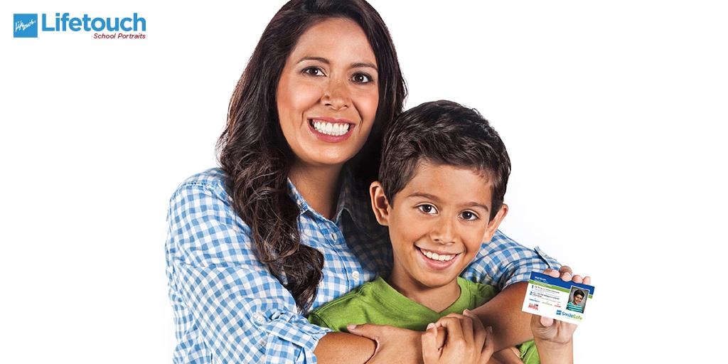 Lifetouch's tweet image. We partner with @MissingKids to provide #SmileSafe photo ID cards for our customers. Request your free digital copy: bit.ly/2e4TnNY
