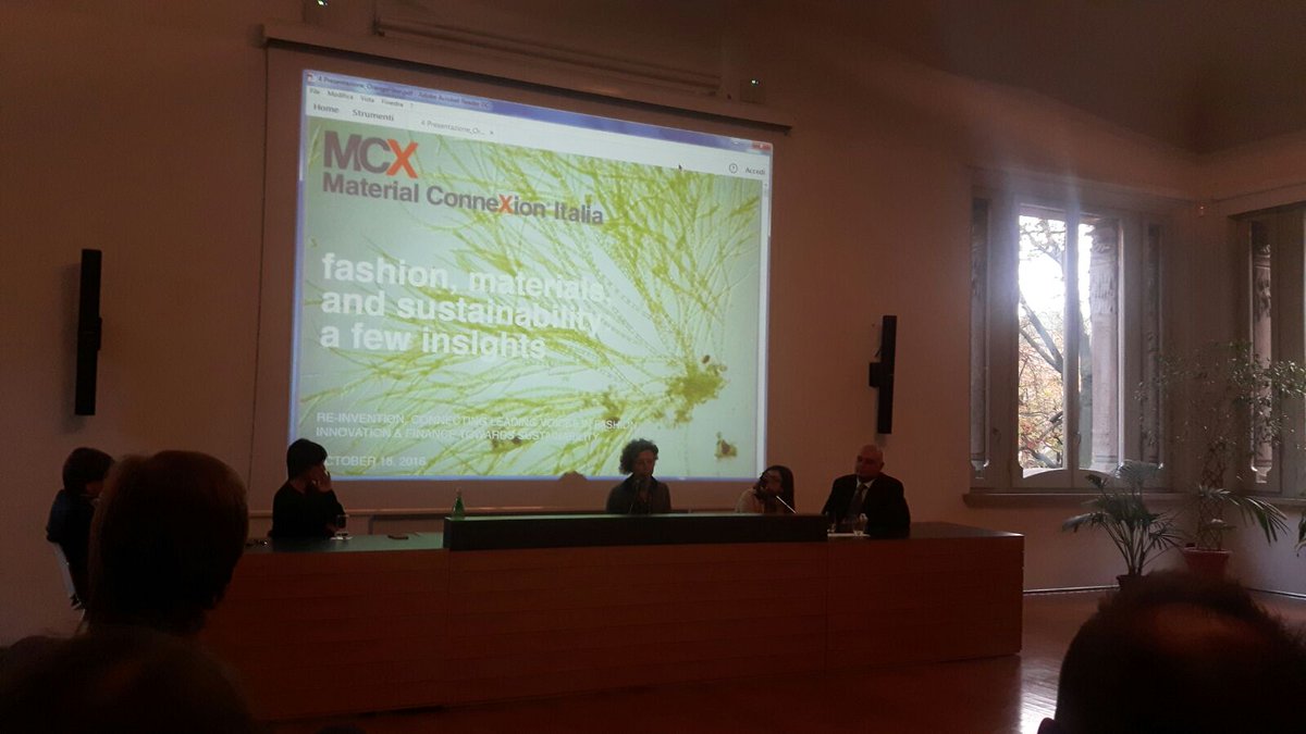 Materially_eu's tweet photo. RE-INVENTION: connecting leading voices in #fashion, #innovation & #finance toward #sustainability" #GCAC16 @OrangeFiber https://t.co/VPbuLwOLV3