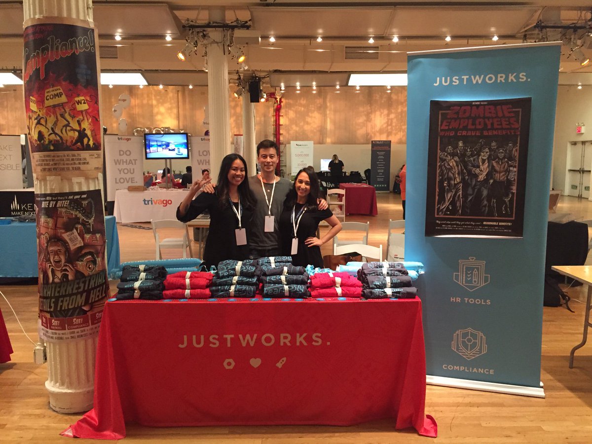 justworks's tweet image. Stop by the Justworks booth at @GetUncubed. Meet the team, grab some swag. We&apos;re hiring! #uncubed #startup #techjobs