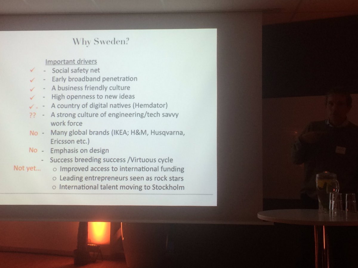 Great speech by <a href="/tellefthor/">Tellef Thorleifsson</a> on differences, similarities S/N and the great opportunities in the Nordic region #OIW2016 <a href="/NorskVenture/">Norsk Venture (NVCA)</a>