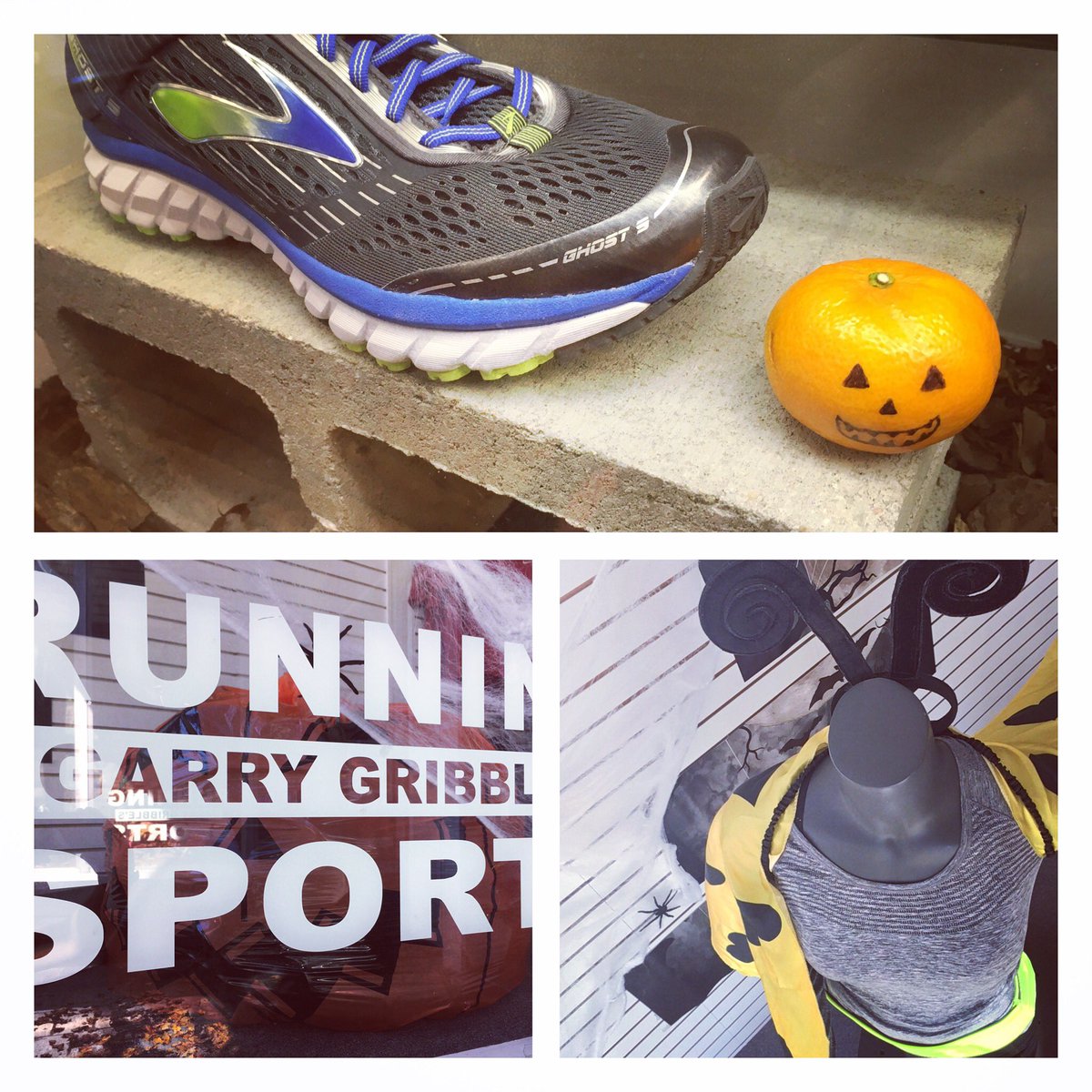 GarryGribbles's tweet photo. We're ready for #Halloween #pumpkins #running #RunLawrence https://t.co/FJbAIT4zst