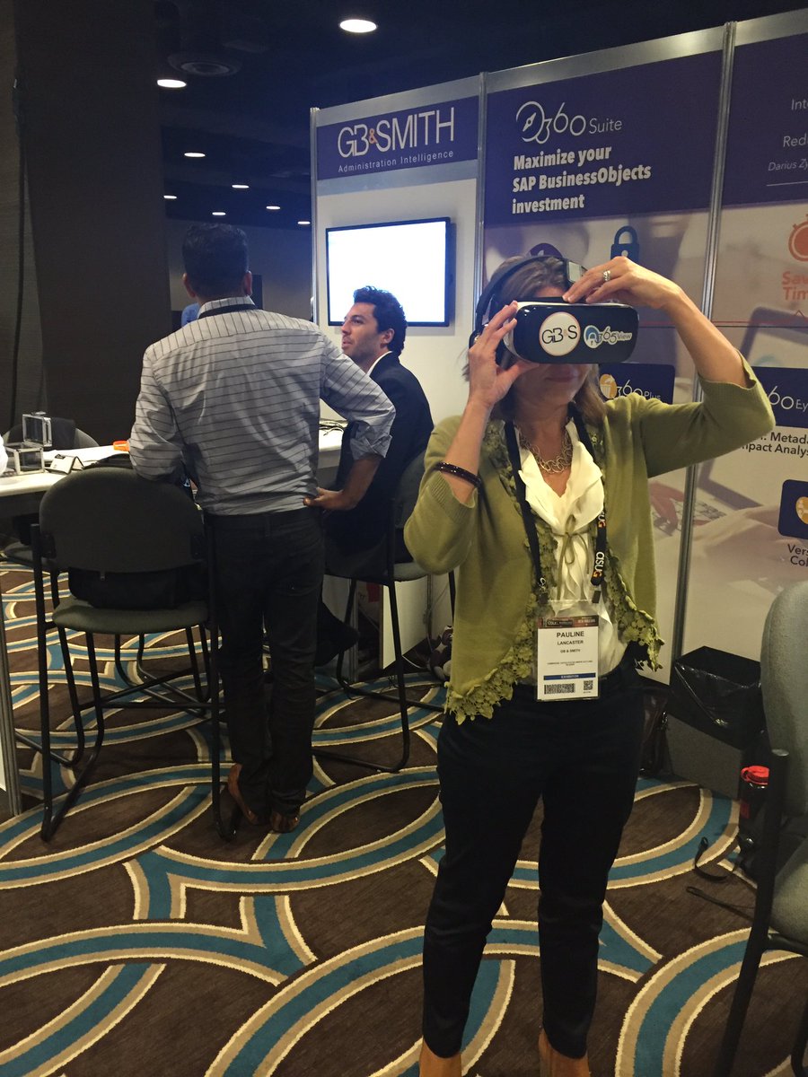 NwCrook's tweet photo. Want to try something cool at #ASUGBIA? #VRDemo at the @gbandsmith booth. #360Suite #365View come check it out! https://t.co/DrclF65Mcy