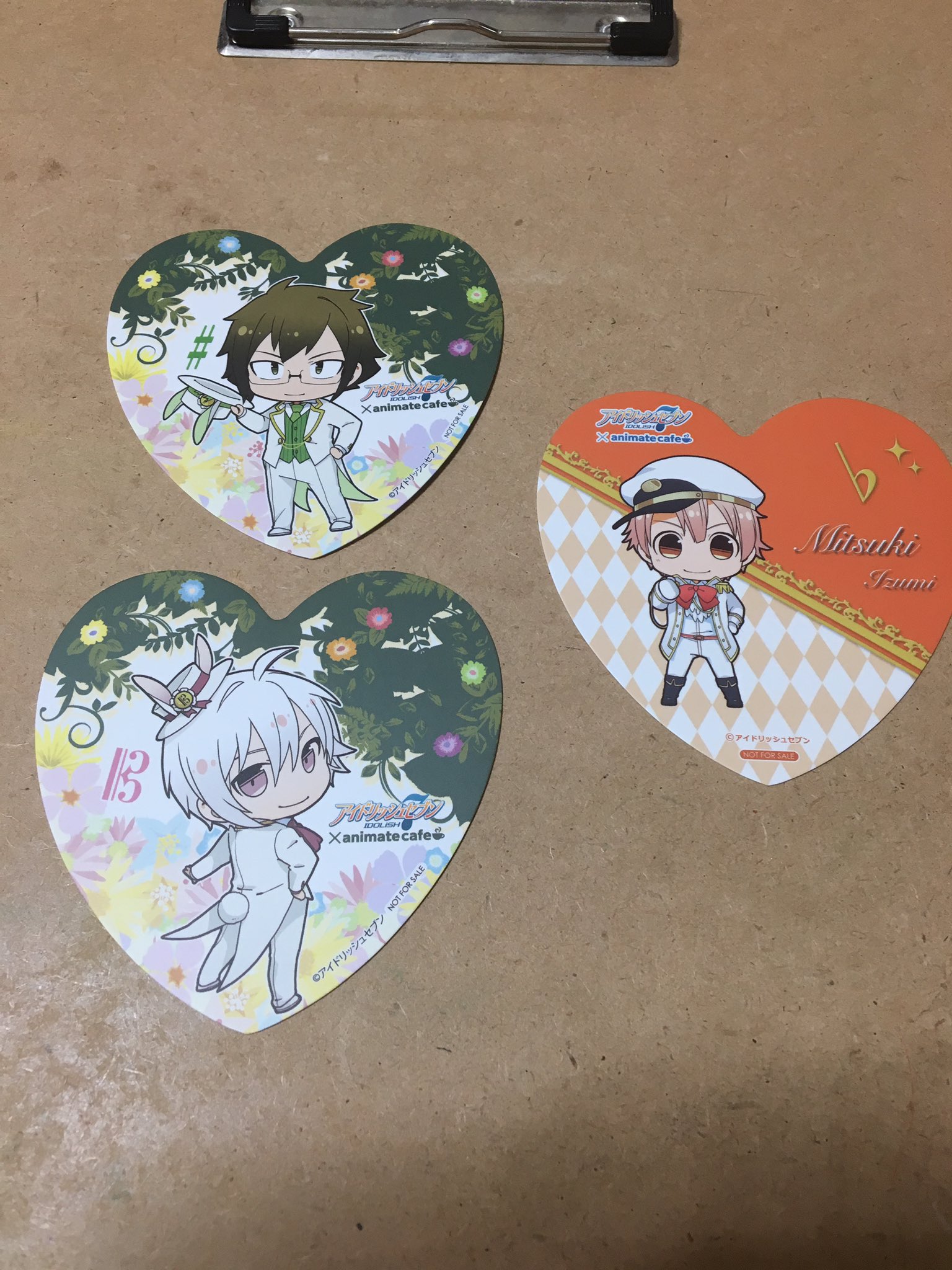 よってぃ 取引用アカ 交換 アイナナ アイドリッシュセブン アニカフェ コースター 譲 画像1 求 過去 壮五 ギャルソンの格好 交換していただいた方に希望であればメッセージカード 画像2 をお付けします 郵送可能 名古屋のみ手渡しできます