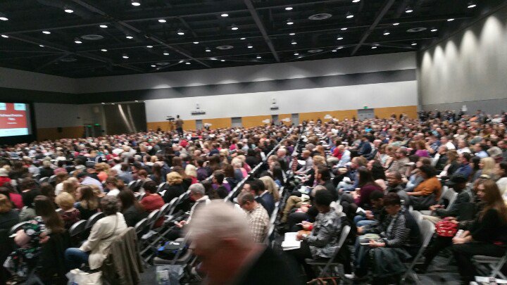 ourfounder's tweet photo. Standing room only at #GoLeanWA great job people. Tons of government Lean going on here. https://t.co/lMcyLC7zu6