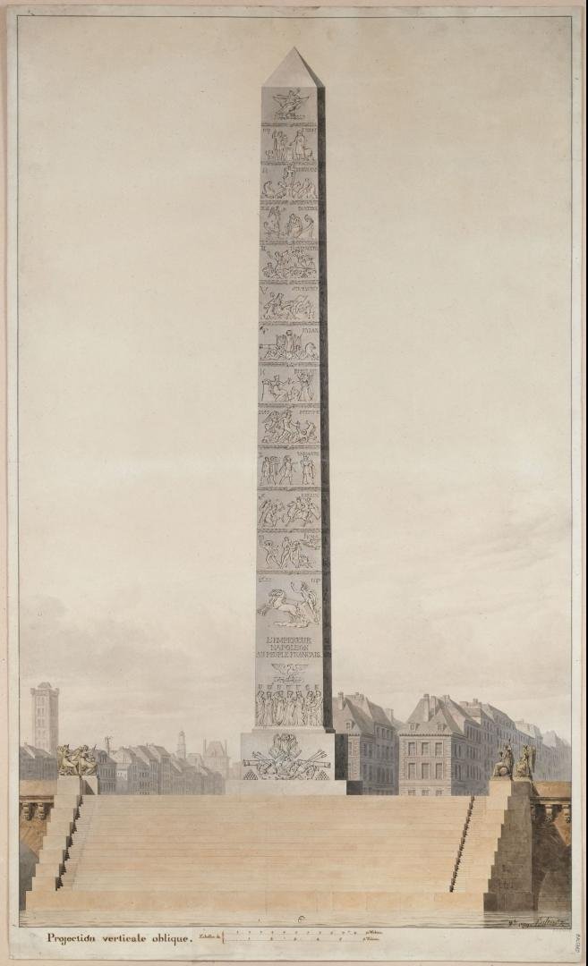 Mission_IDC's tweet photo. Projets d'obélisque sur l' #îledelacité 1809 #architecture #napoléon #histoire #paris https://t.co/JG58K3cllW https://t.co/JrlT52O3SF