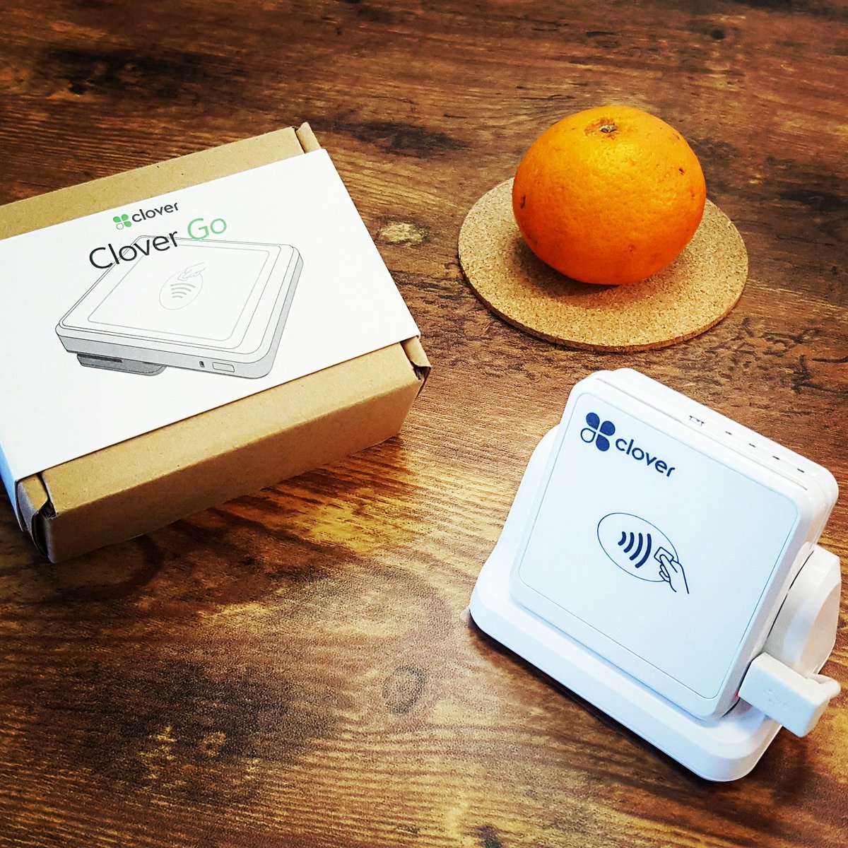 OrangeSockPay's tweet photo. @CloverPOS does payments not only in space but in 100% #wireless #tokenencryption #iPhone7 users no HP jack req'd #mobilepay #CloverDoes https://t.co/G2GAP2UlOJ