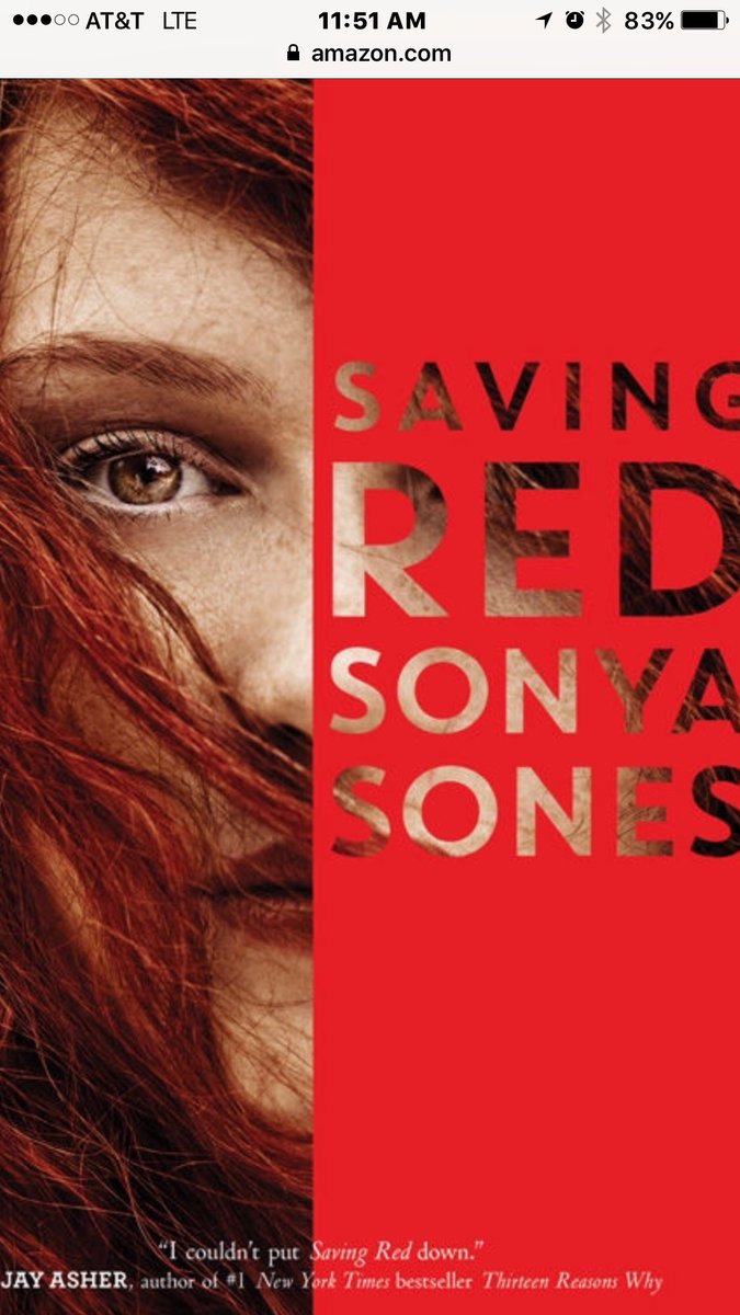 mstohl's tweet photo. Happy #SavingRed Book Bday to my buddy & neighbor, the amazingly gifted @SonyaSones β€οΈβ€οΈβ€οΈ https://t.co/7GzwdvdIgJ