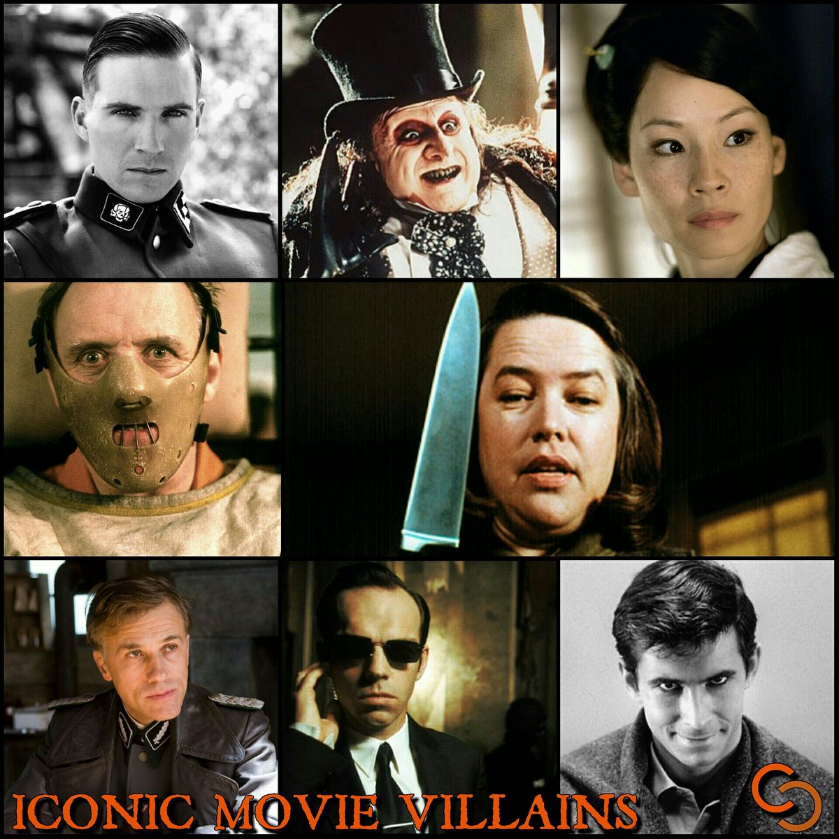 CineComm's tweet photo. Iconic Movie Villains

#CinephileCommunity #cinephile #movies #cinema #film #movieblog #filmblog #instagram #halloween https://t.co/V1jJKm5hBl