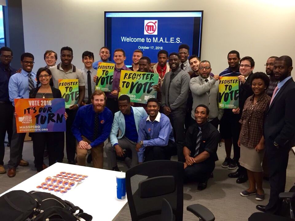 umlmasspirg's tweet image. Thank you M.A.L.E.S for helping us spread the word! Register today!