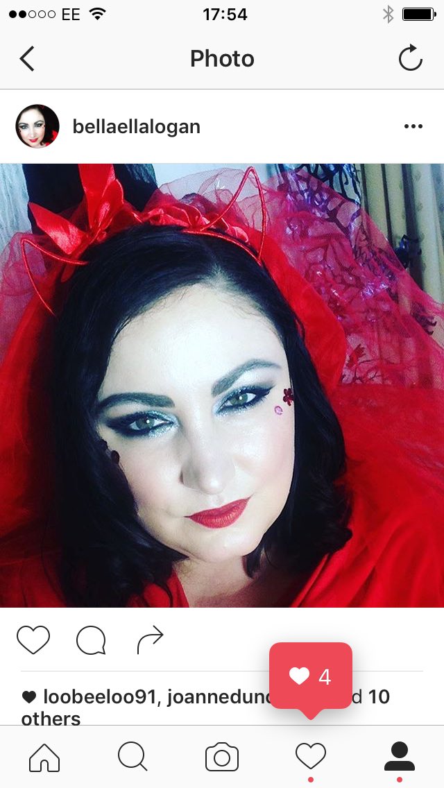 Medieval_Monty's tweet photo. Finally #Halloweenweek is here! Head over to my YouTube (link in bio) for look 1 #DevilBride. Hope you like it 😘 #Beautywithbellaella https://t.co/T93o0gIVOh