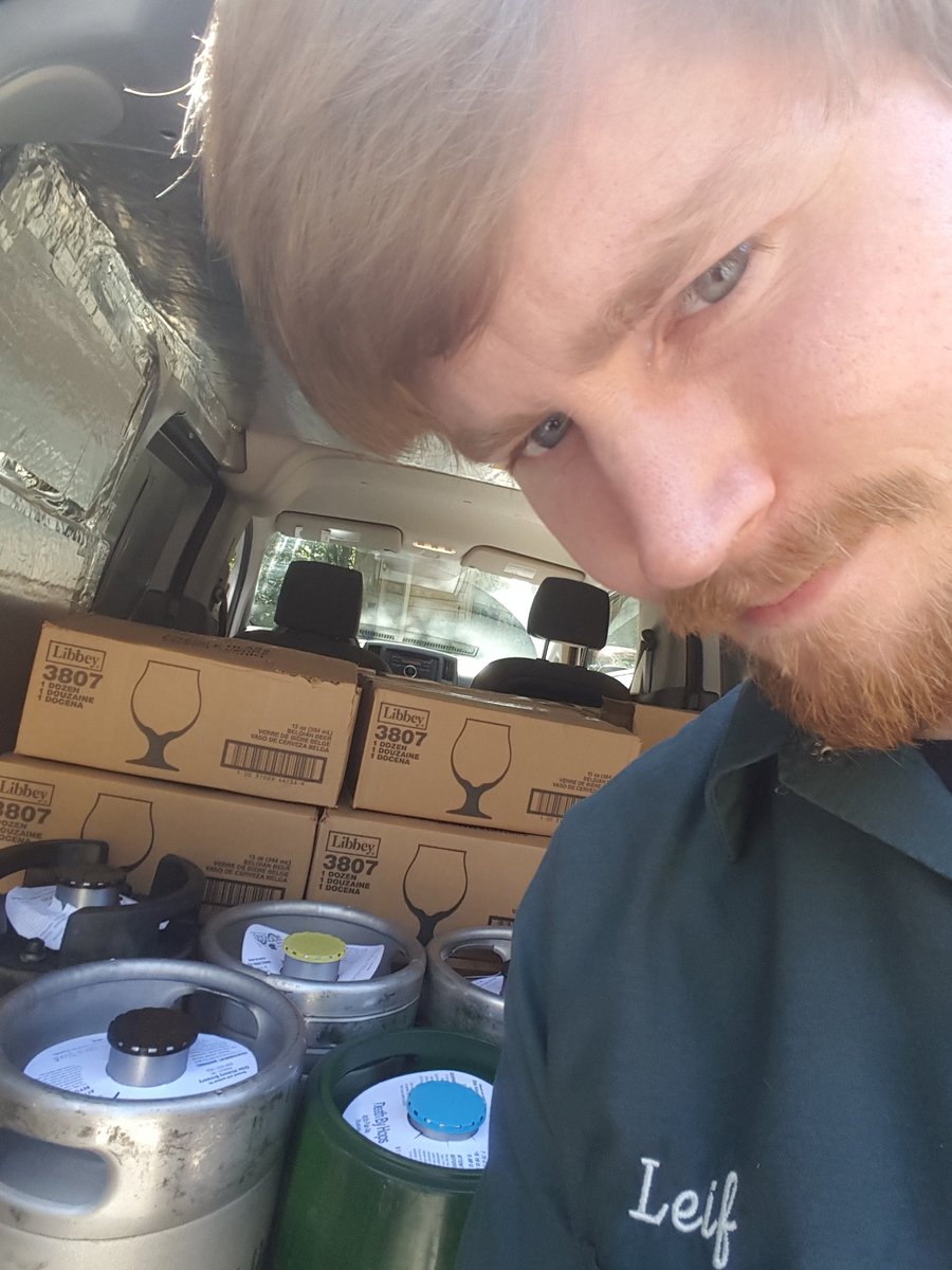 I got a truck full of <a href="/OldeHickory/">Olde Hickory Brewery</a> The Event Horizon and some other goodies for our kickoff event at <a href="/BeerStudy/">BeerStudy</a> . Starts at 5:00!