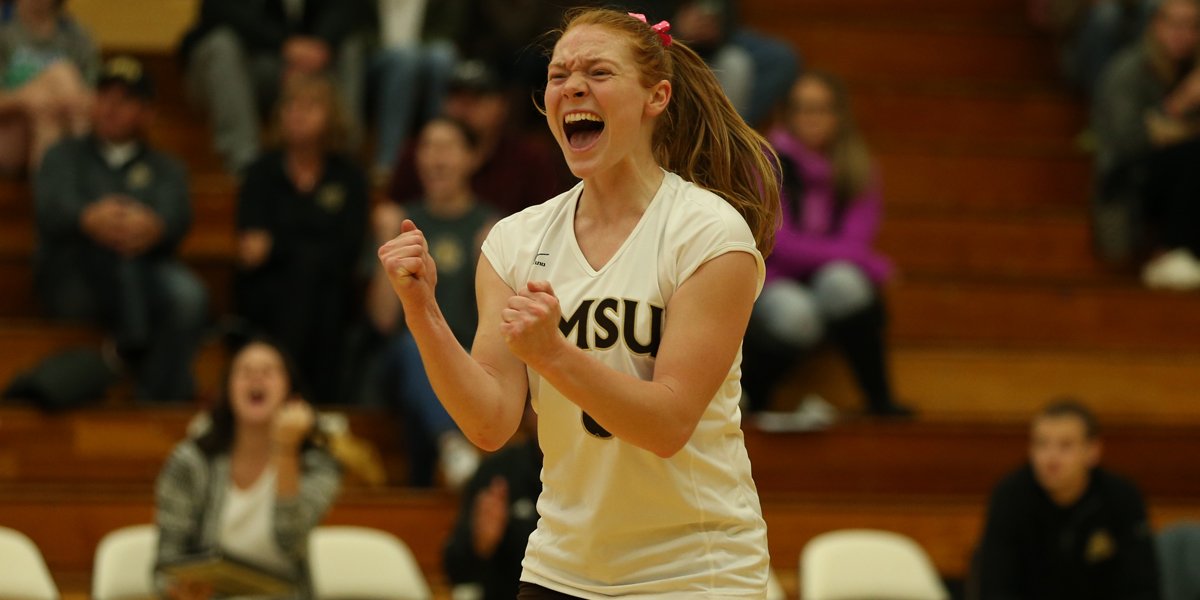 AVCAVolleyball's tweet photo. Congrats to @SMSUVolleyball Outside Hitter @Burmie3 for winning the @SportsImportsVB / #AVCA Division II Player of the Week! https://t.co/4cPZ0erdcD