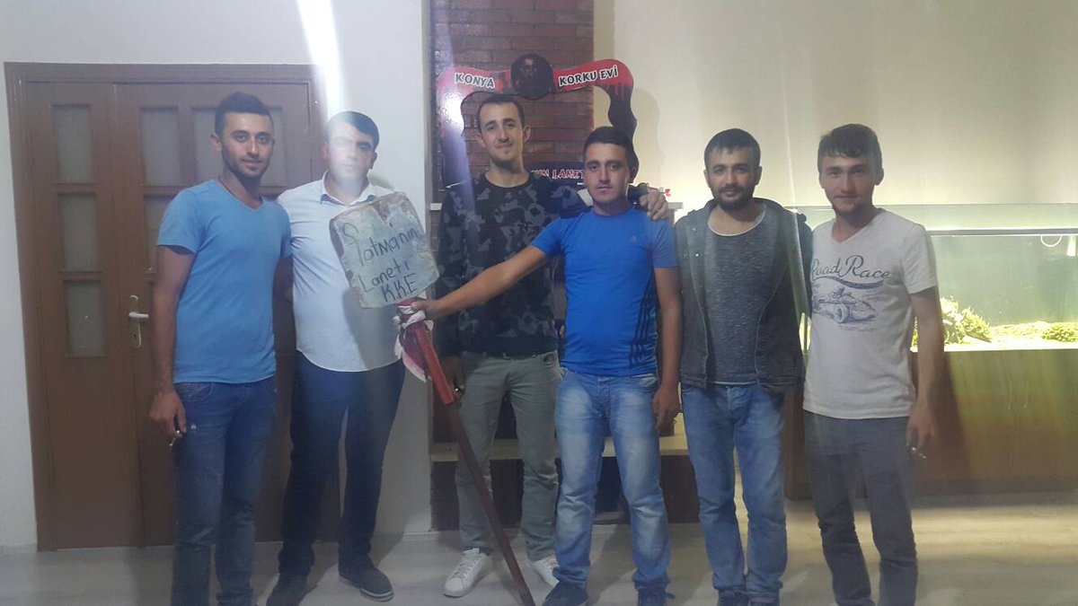 Fatma'nın Laneti ekibimize teşekkür eder #korku #korkuevi #konyakorkuevi