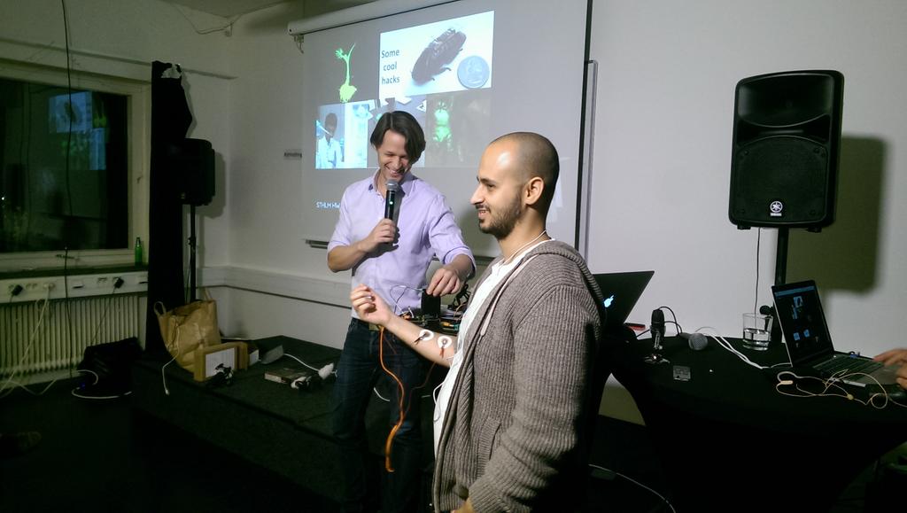 DhakshyHolmgren's tweet photo. #sthlmhw #7 on biohacking &amp; Medtech taking human lives to another level #sthlmtech #biohack #startup https://t.co/EEHPiHZx0P