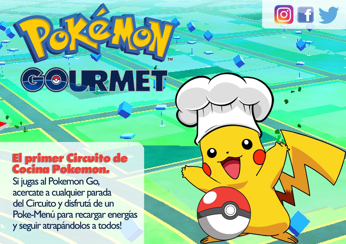PokemonGourmet's tweet photo. Podes reconocer a los locales gastronómicos del circuito de Cocina Pokemon por nuestro logo en la puerta! #PokemonGo #MorfiTelefe https://t.co/gQPQIxHu29