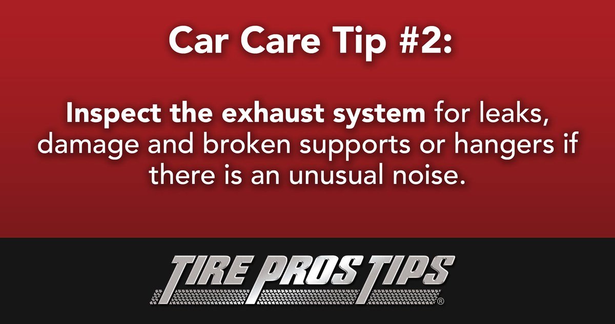 HernandezTP3's tweet photo. Exhaust leaks can be dangerous and need to be corrected right away. #TireProsTips https://t.co/GAAllCB4SU