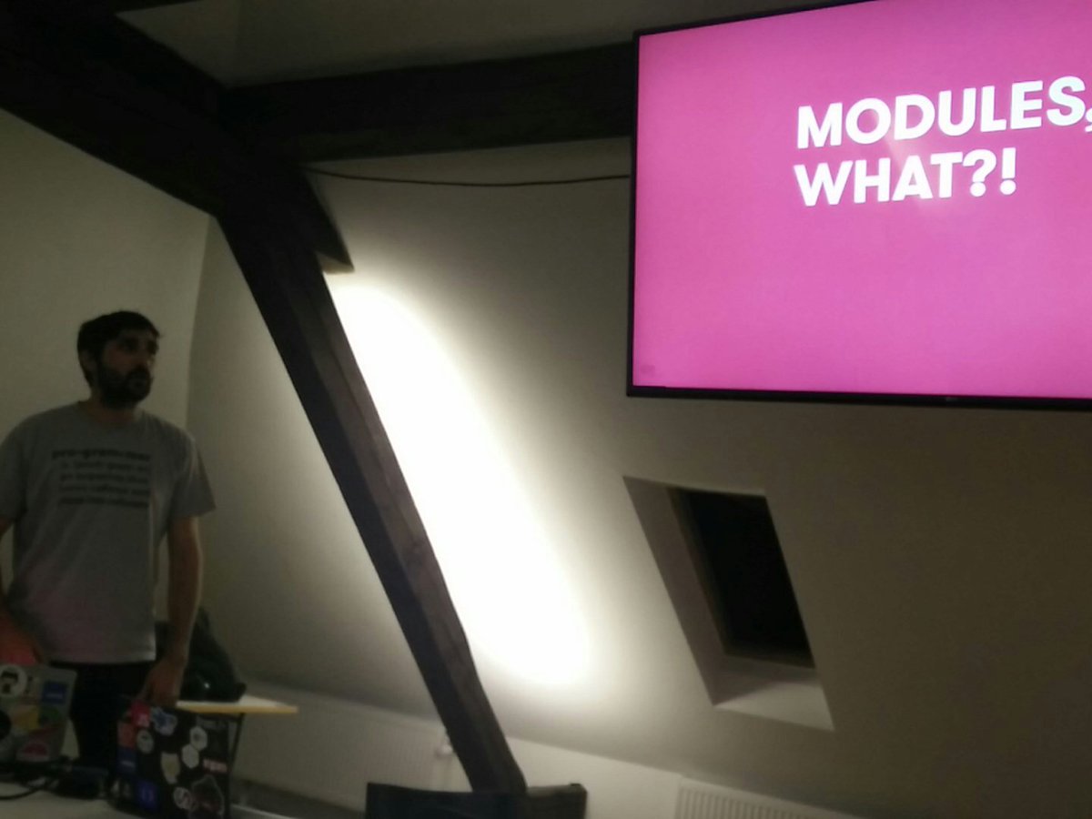 webzuerich's tweet image. Next up: @GionKunz on #systemjs and #jspm at #webzurich