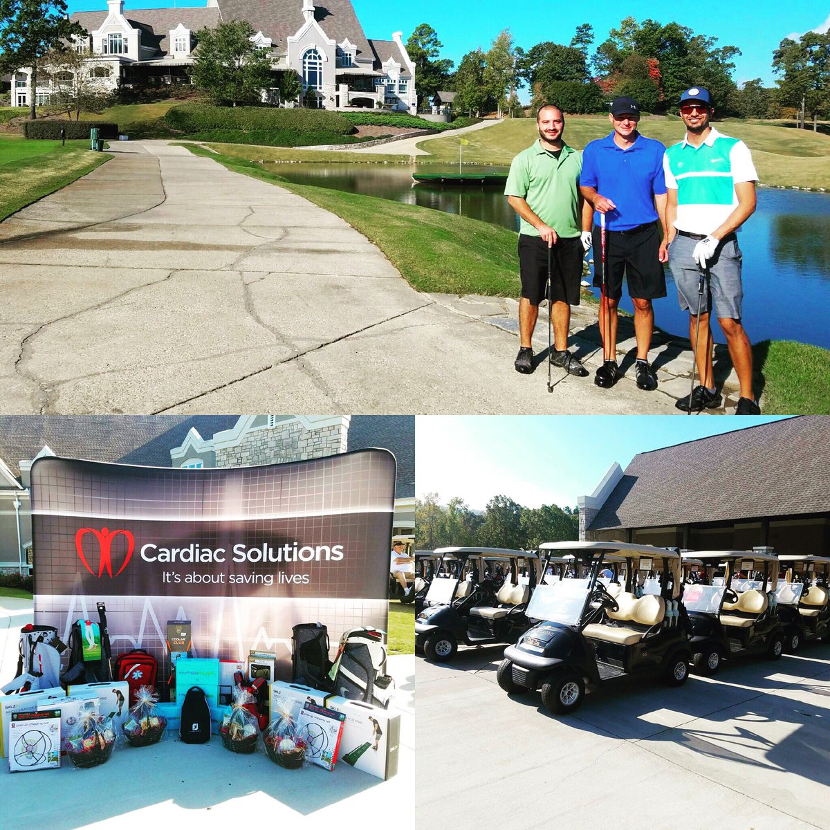 MBOBHM's tweet photo. Our team representing us at the Cardiac Solutions golf tournament! #mbbhm #cardiacsolutions #greystonecc #mercedesbenz https://t.co/6MnIHW0wrZ