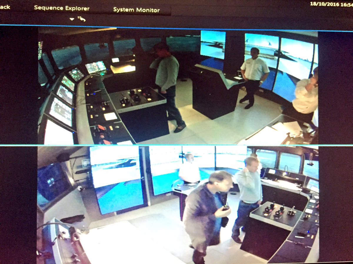 WestNautical's tweet photo. Scenario 3 of #WNCaptainsWeek with our #yacht #Captains on the #simulator entering #Sydney when #fire breaks out! https://t.co/sapuCRUZrT