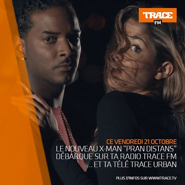 xmanofficiel's tweet photo. Découvrez #PranDistans sur trace urban et trace fm à partir de vendredi... Bientôt dispo sur youtube et sur toutes les plates-formes https://t.co/slVaD5dkA2