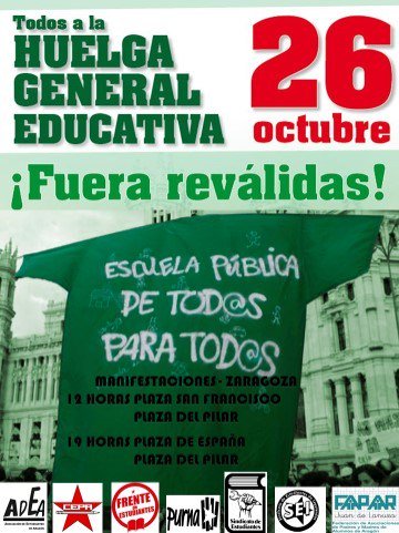 apafrechin's tweet photo. CONVOCADA HUELGA DE ESTUDIANTES – 26 DE OCTUBRE https://t.co/CTckRACyBr https://t.co/S8Gi8KTDCC