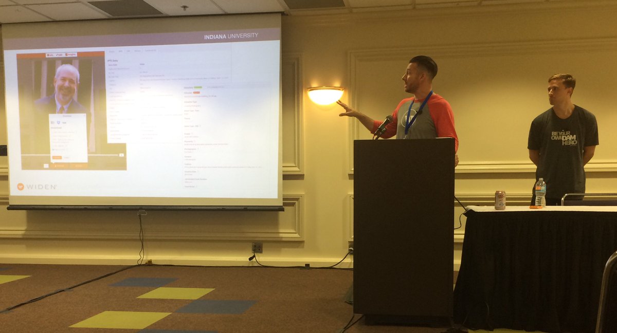 Widen's tweet photo. Decentralize your creative files and collaborate your marketing efforts with DAM #highedweb16 @SamSchnepf https://t.co/o2DLKZEiP9