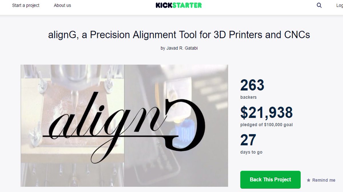 alignG (@aligngtools) on Twitter photo Thanks for your support <a href="/Bombbuzz/">Bombbuzz</a> <a href="/MCHRISP1/">Chris</a> <a href="/Afro3dP/">Afro3dPrinter-3D打印机</a> <a href="/Papoo65/">Pap</a> <a href="/Financeyour3Dco/">3DFinancing</a> we have 21K now! #3dprinting kck.st/2dJotbQ Thanks for your support <a href="/Bombbuzz/">Bombbuzz</a> <a href="/MCHRISP1/">Chris</a> <a href="/Afro3dP/">Afro3dPrinter-3D打印机</a> <a href="/Papoo65/">Pap</a> <a href="/Financeyour3Dco/">3DFinancing</a> we have 21K now! #3dprinting kck.st/2dJotbQ