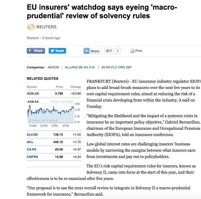 MacroPru's tweet photo. Insurance Industry & @MacroPru EU https://t.co/YmyZXz06yz #EIPOA https://t.co/qKARDr29dY "coherence b/w micro- & macro-elements" #SolvencyII https://t.co/I09KO3CyWy