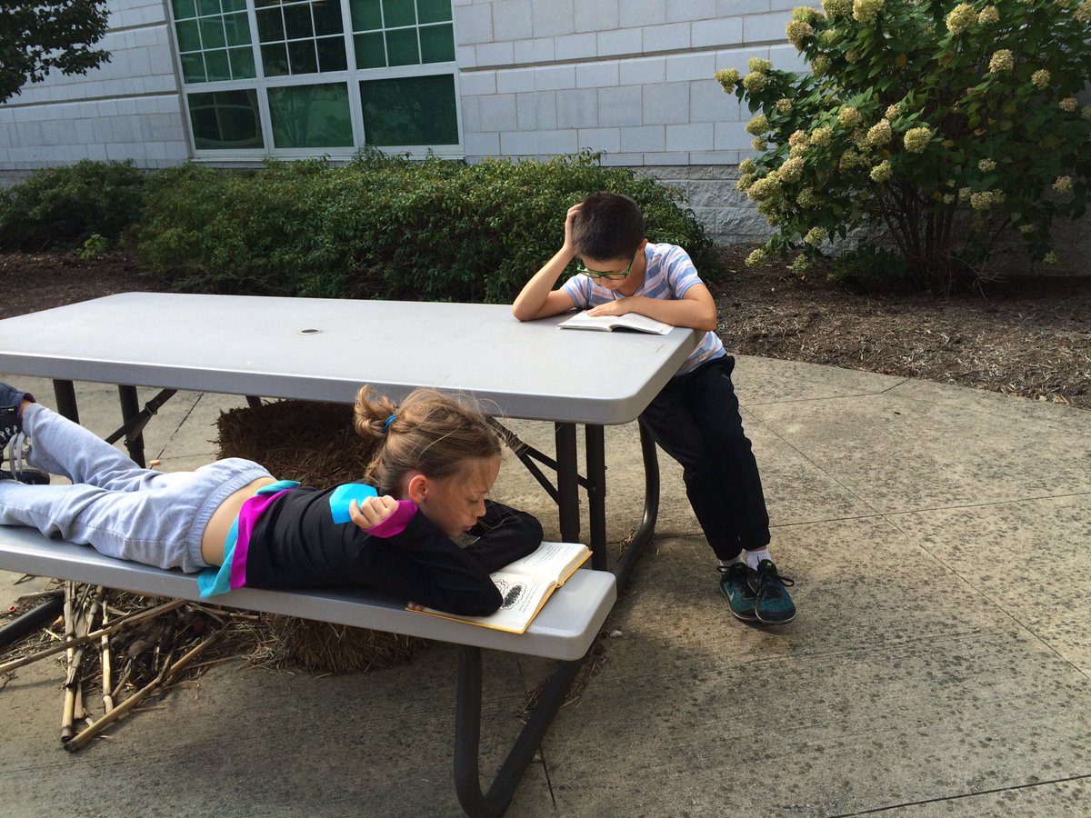 missgallagher03's tweet photo. Beautiful day for some outdoor reading! https://t.co/bD5B4rPoYF