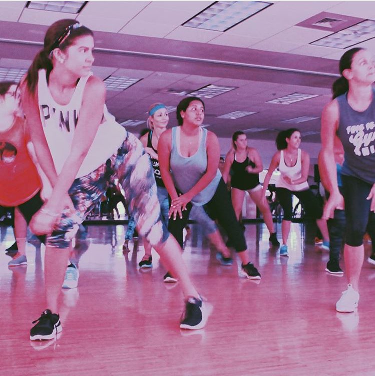 FIURecreation's tweet photo. Ready for our @pinkfiu Zumba event tomorrow? We are!! Don't forget to sign up through our PantherFit app! #FIU #FIURec #GetFitAtTheRec #Move https://t.co/w3n3YP28de