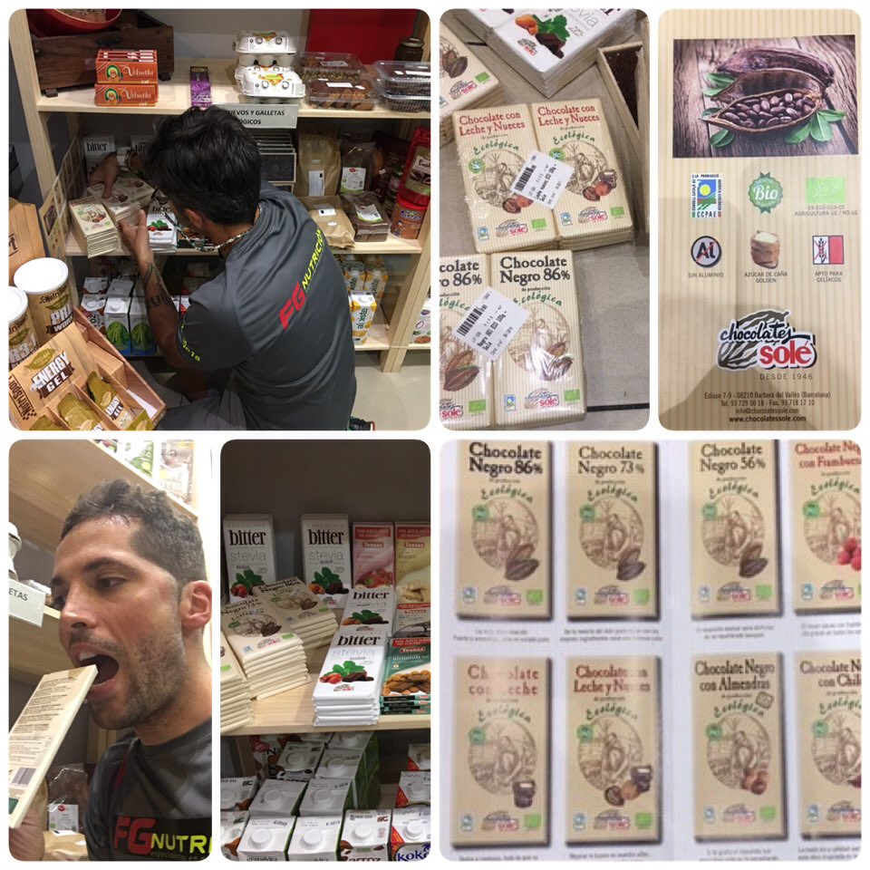 fgnutricion's tweet photo. Ya en FG chocolates y turrones biológicos de Chocolate Solé #sinazúcar #sugarfree https://t.co/S9GVgPoF2Z