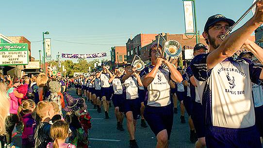 FRIDAY!!! Join us in the 'Ville for this year's Trick-Or-Treat Aggieville, K-State's Homecoming Parade, &amp; the KSU Marching Band Pub Crawl!