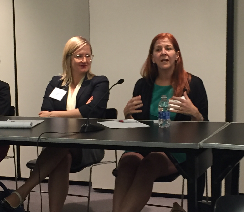 .@EileenNeely - "We need to utilize grant dollars to incentivize private capital to flow toward what matters in cities" <a href="/highwaterwomen/">High Water Women</a>