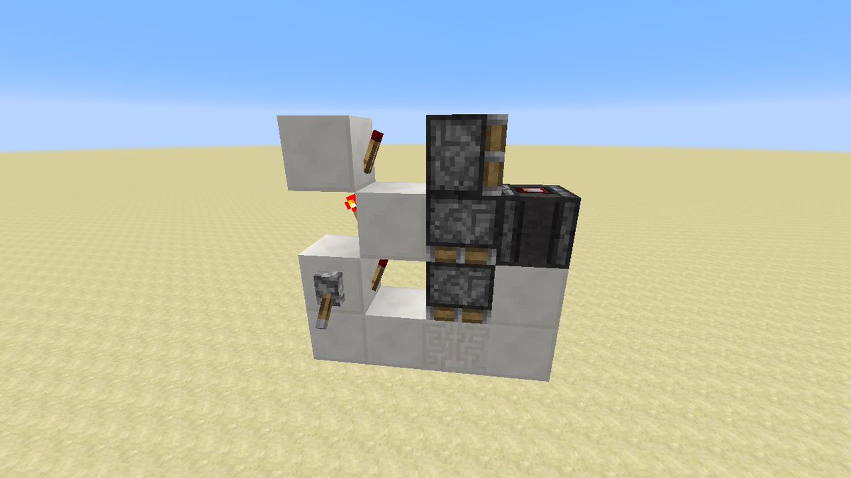pic Minecraft Triple Piston Extender build tiny piston extenders