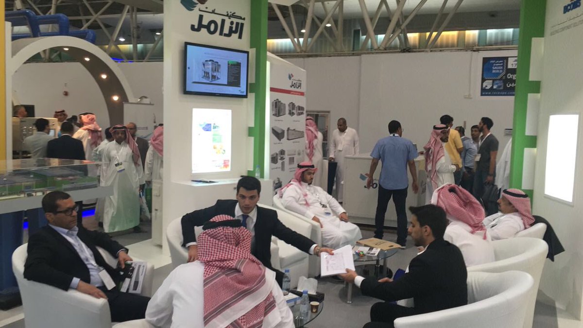 ZamilAC's tweet photo. جانب من مشاركة مكيفات الزامل في #معرض_البناء_السعودي #الرياض https://t.co/37RJt7KIvQ