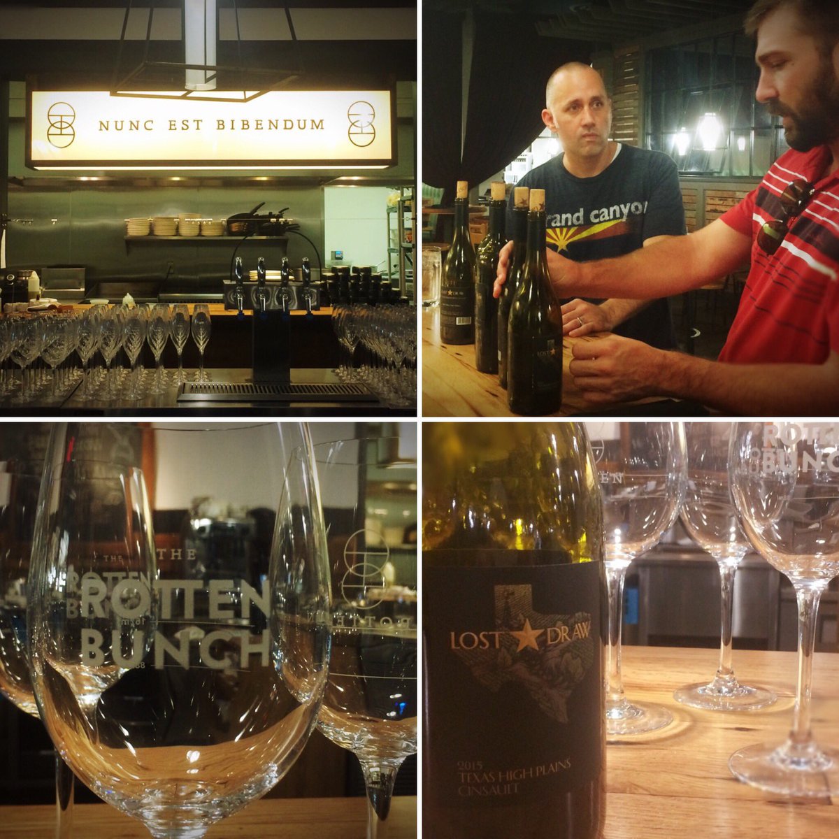 Always happy to be pouring for Chef <a href="/arikskot/">Arik Skot Williams</a> at <a href="/therottenbunch/">The Rotten Bunch</a> ! Great supporters of #txwine in #cedarparktx Go check them out!