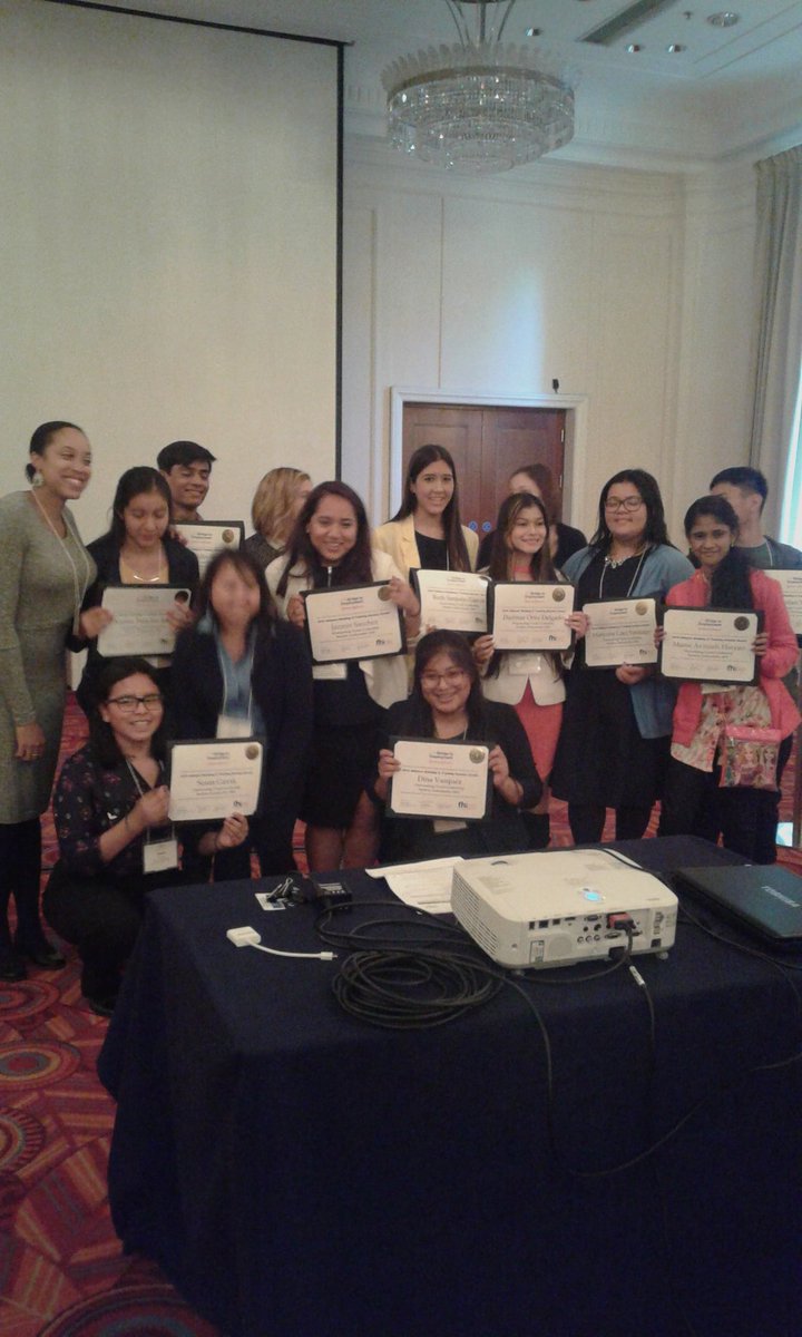 PreranaATC's tweet photo. @JNJGlobalHealth @fhi360 @btetweets #wrapup 4 #ABTS2016 #student ambassadors with their certificates #momentofpride https://t.co/foCWgPoVAG