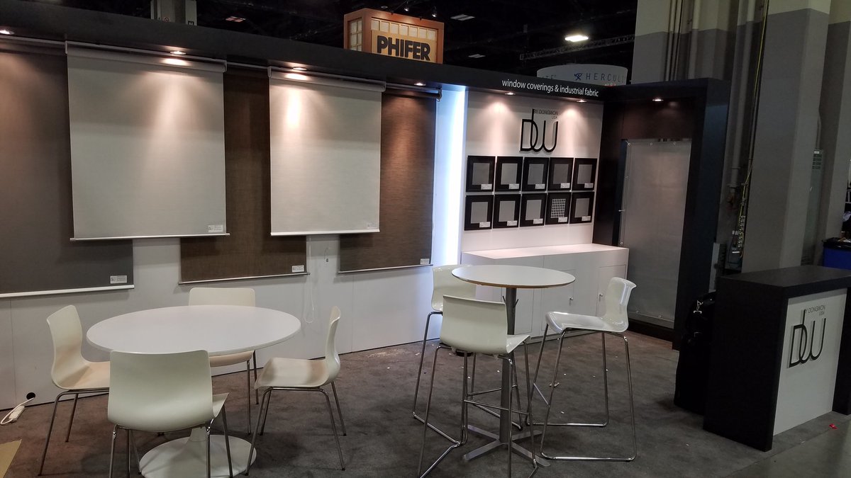Almost ready! #ifaiexpo #charlotte #dwusa #screens