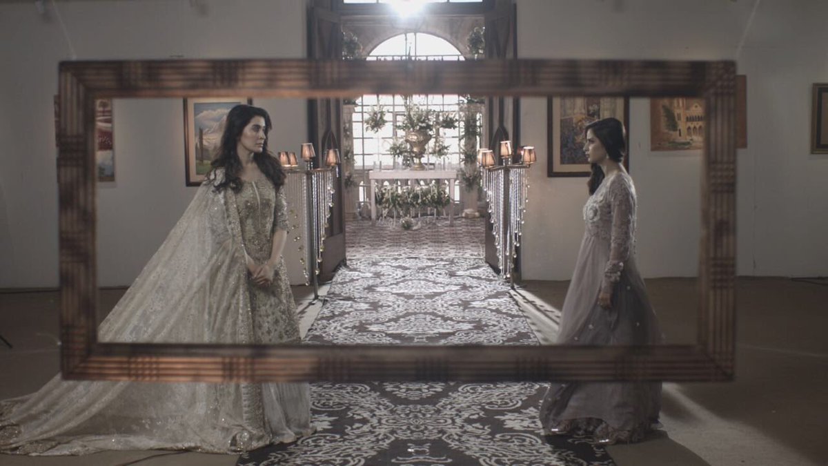 SabinaAli01's tweet photo. BTS from the shoot of #ARYDigitals upcoming Soutan, which is #ShaistaLodhi's TV debut wit #FaysalQureshi &amp; SaboorAli https://t.co/0hBCbQh320