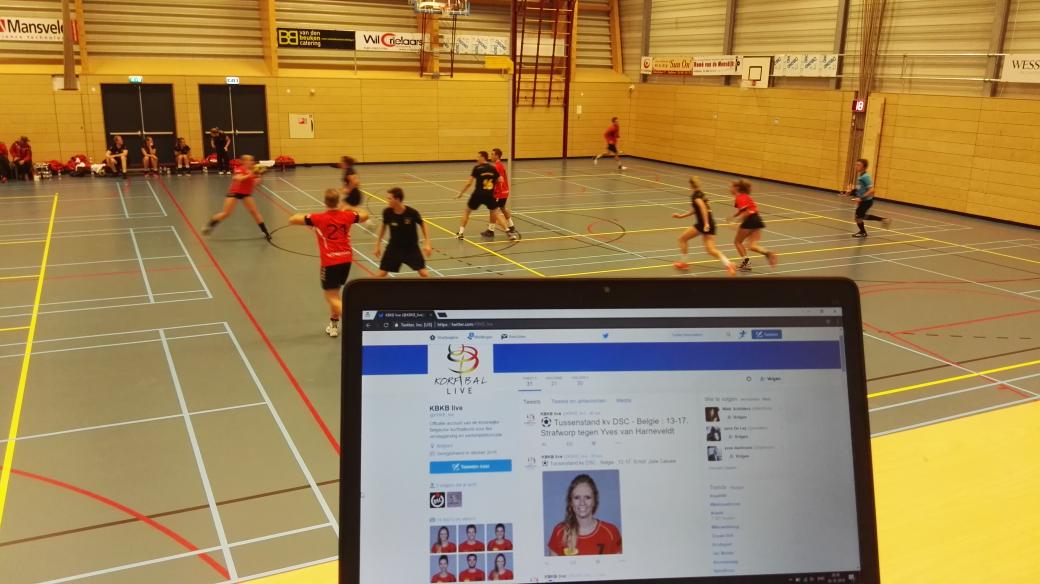 Live tagging <a href="/korfbal_be/">KBKB</a> Belgium against <a href="/kvDSC/">Korfbalver. DSC</a> with our updated Twitter function.  #korfball #AnalyzeTeam