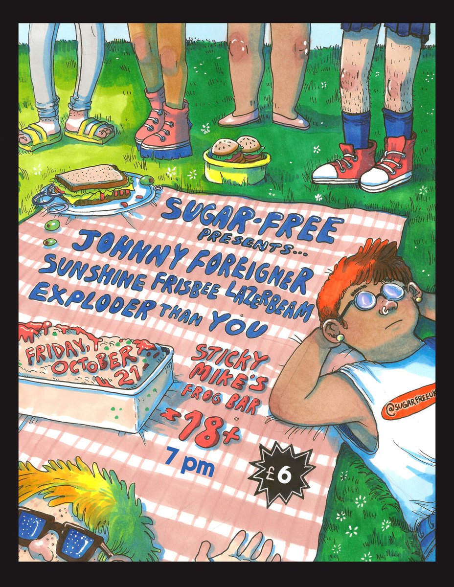 Sugar-Free Records (@sugarfreeuk) on Twitter photo Not long until Johnny Foreigner <a href="/lexkelandjun/">Johnny Foreigner</a> hit <a href="/StickyMikes/">Sticky Mike's</a> #Brighton w/ @SUNFRISLASER & @ExploderThanYou
BOOK: wegottickets.com/event/372791 Not long until Johnny Foreigner <a href="/lexkelandjun/">Johnny Foreigner</a> hit <a href="/StickyMikes/">Sticky Mike's</a> #Brighton w/ @SUNFRISLASER & @ExploderThanYou
BOOK: wegottickets.com/event/372791